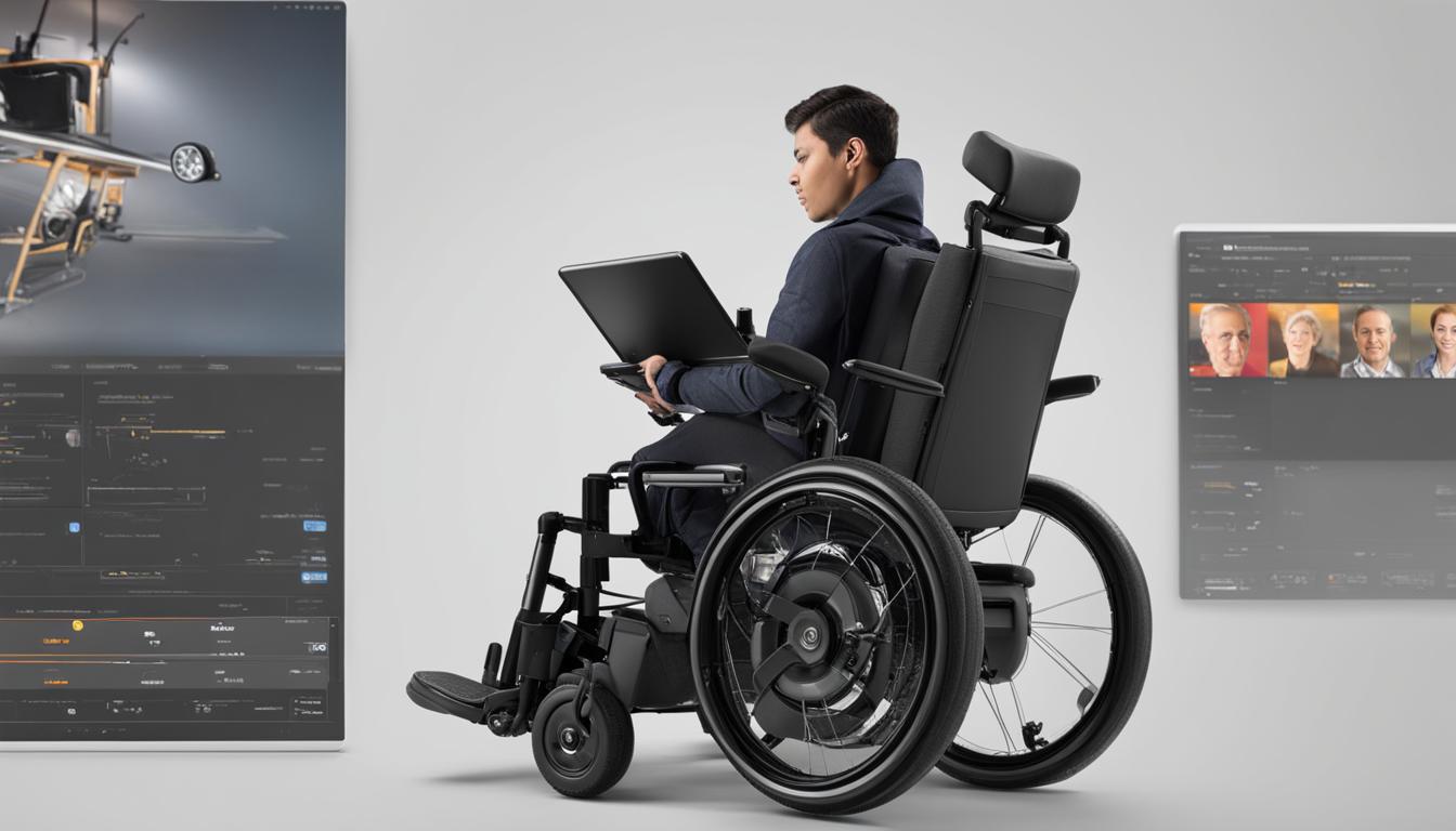 怎樣幫助聽障人士使用電動輪椅?