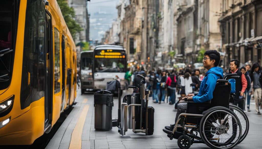輪椅使用者的交通出行服務