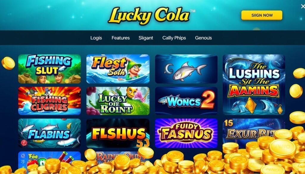 Lucky Cola casino fishing game varieties Lucky Cola casino fishing game varieties