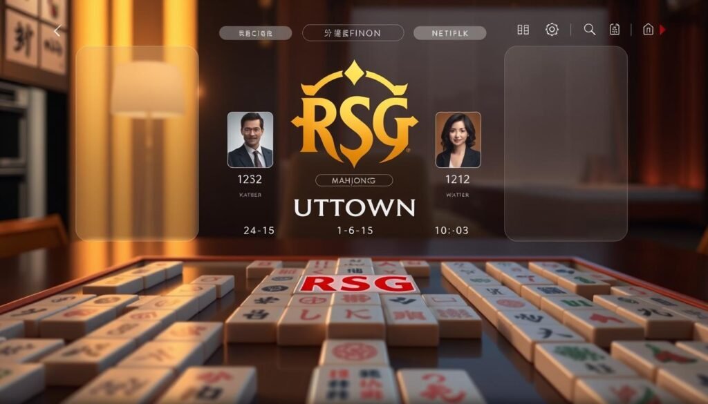 RSG麻將發了遊戲界面 RSG麻將發了遊戲界面