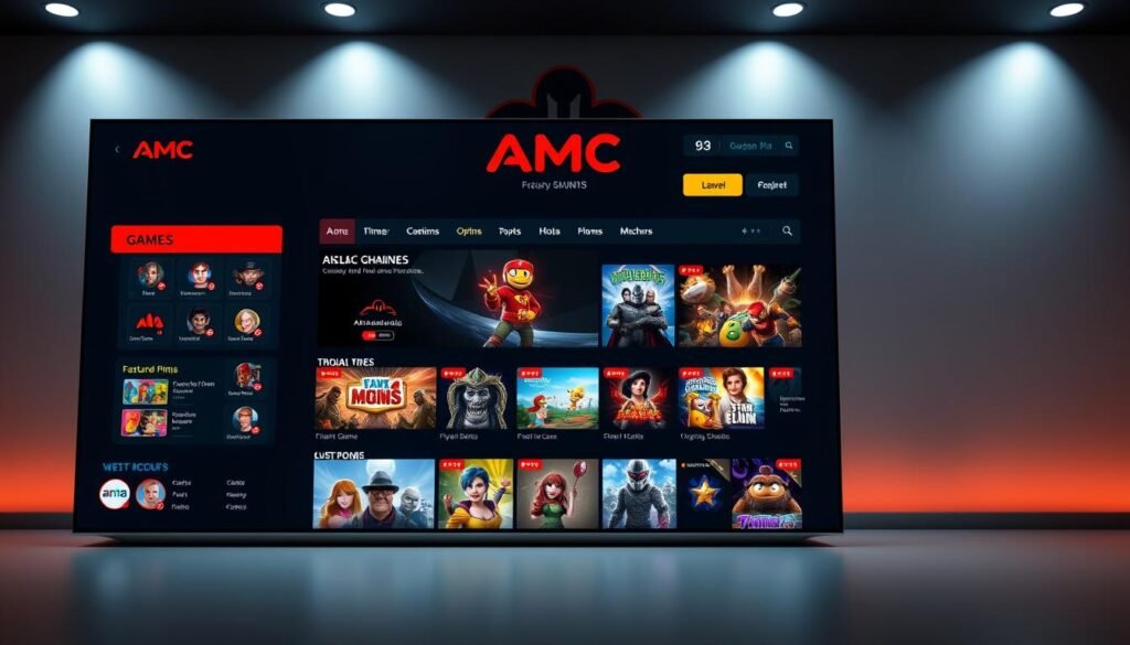 amc娛樂城用戶界面設計 amc娛樂城用戶界面設計
