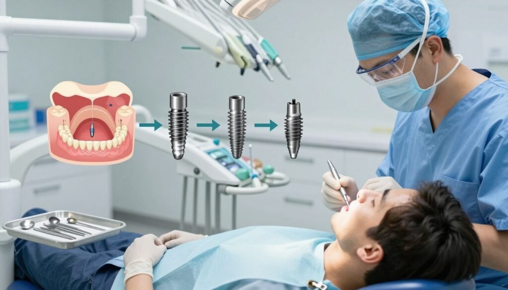 植牙手術治療流程
